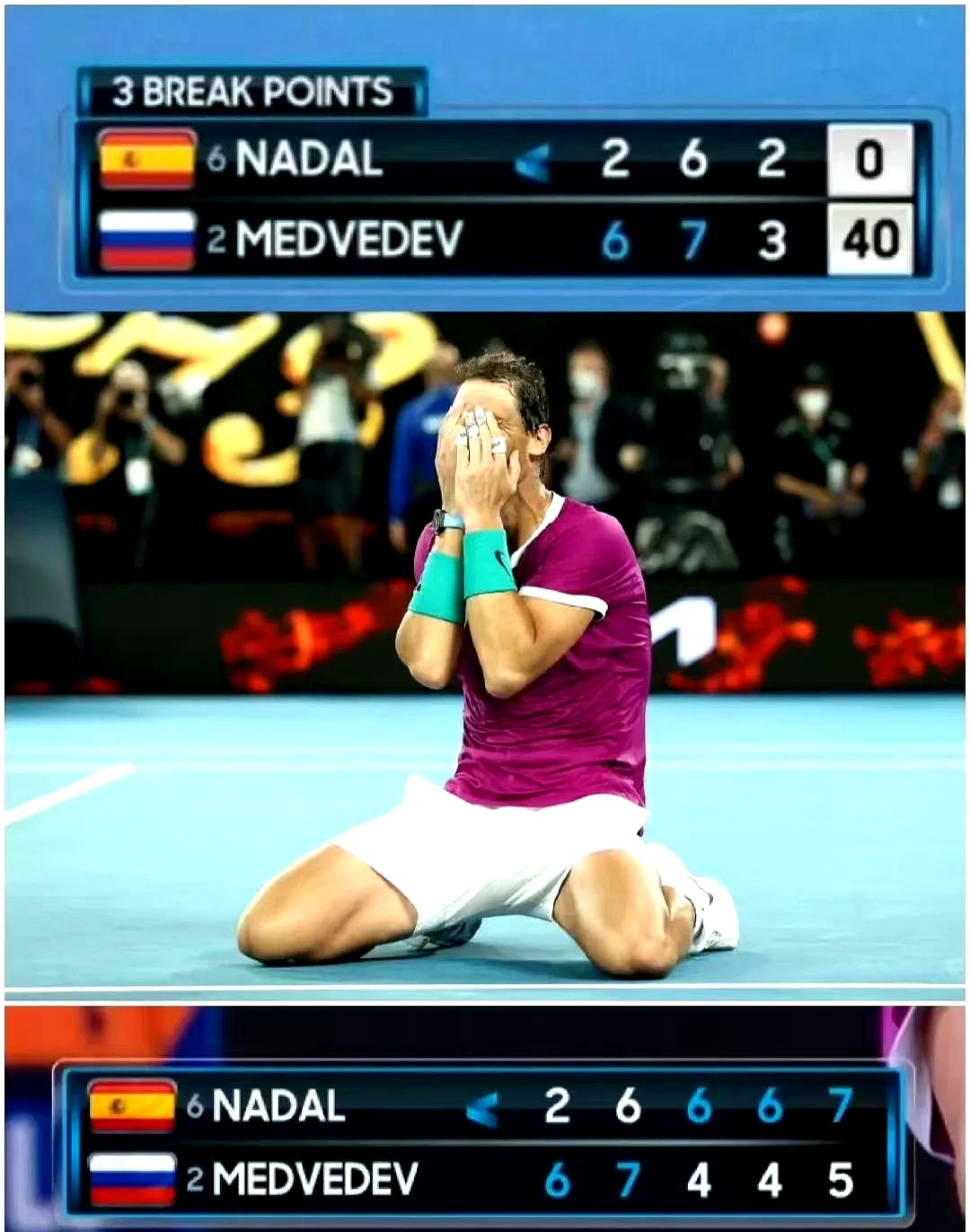 关于温网横扫联合杯，纳达尔高光表现的信息